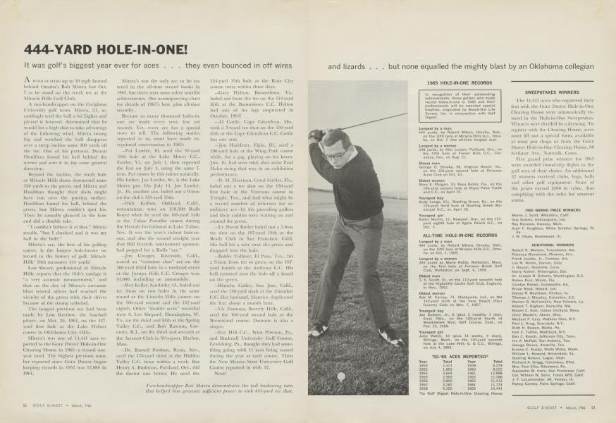 444-YARD HOLE-IN-ONE!