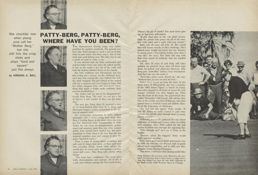 PATTY-BERG, PATTY-BERG, WHERE HAVE YOU BEEN?