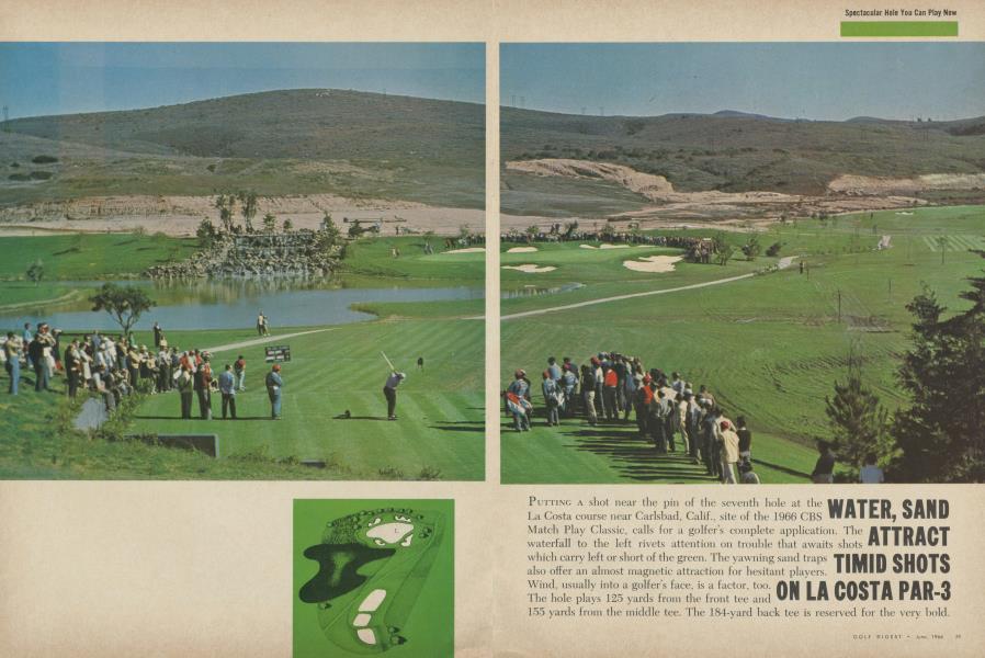 WATER, SAND ATTRACT TIMID SHOTS ON LA COSTA PAR-3