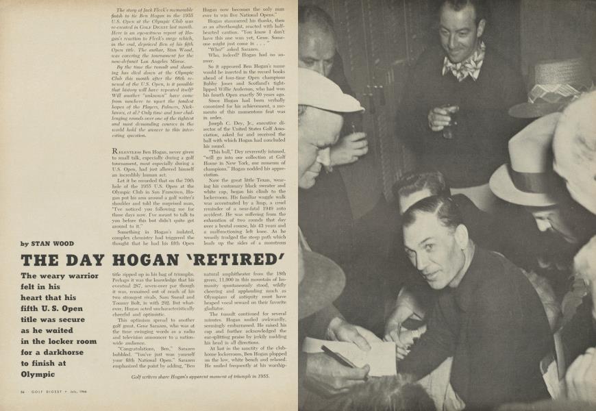 THE DAY HOGAN 'RETIRED'