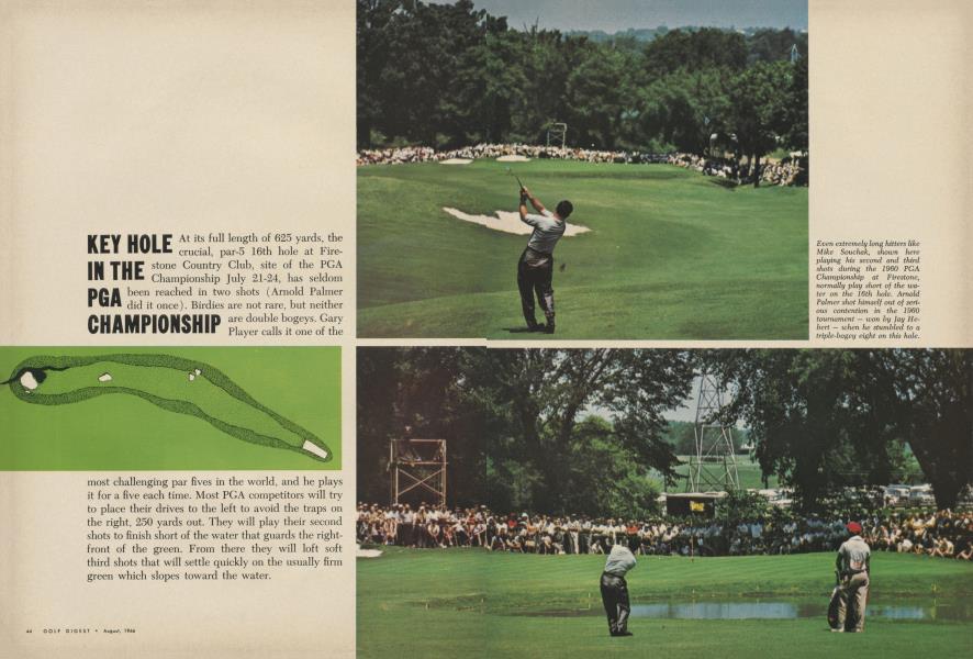 KEY HOLE IN THE PGA CHAMPIONSHIP