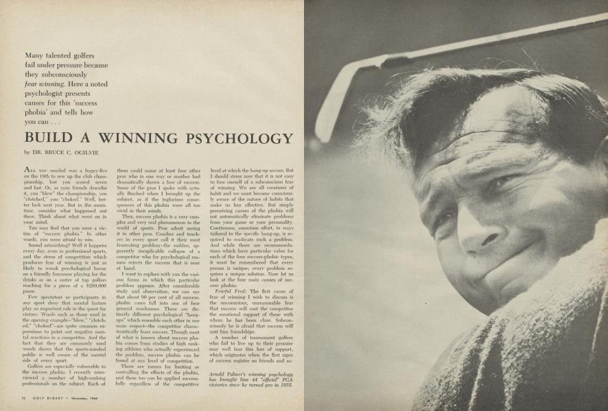 BUILD A WINNING PSYCHOLOGY