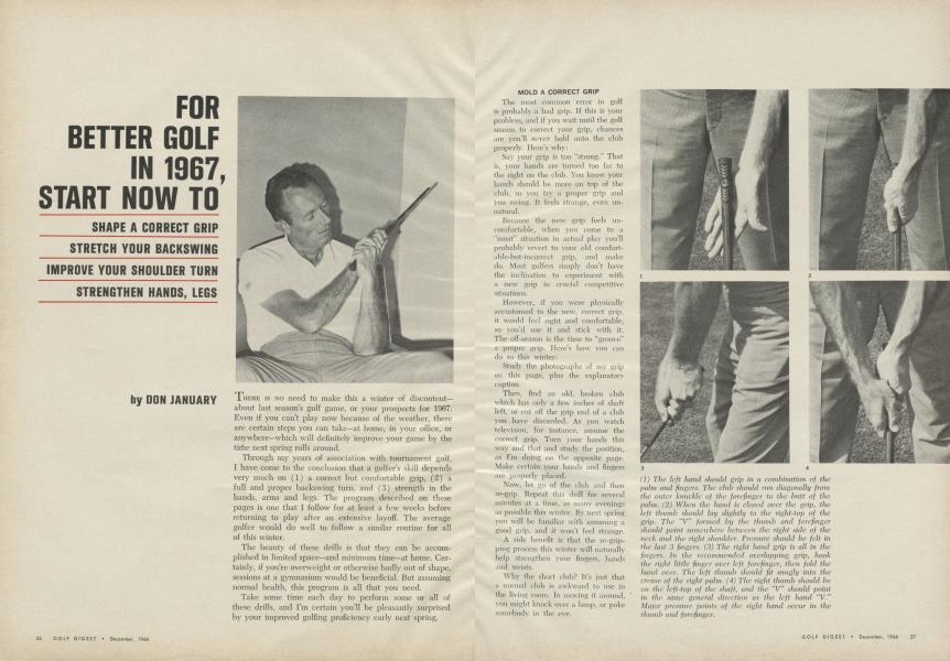 FOR BETTER GOLF IN 1967