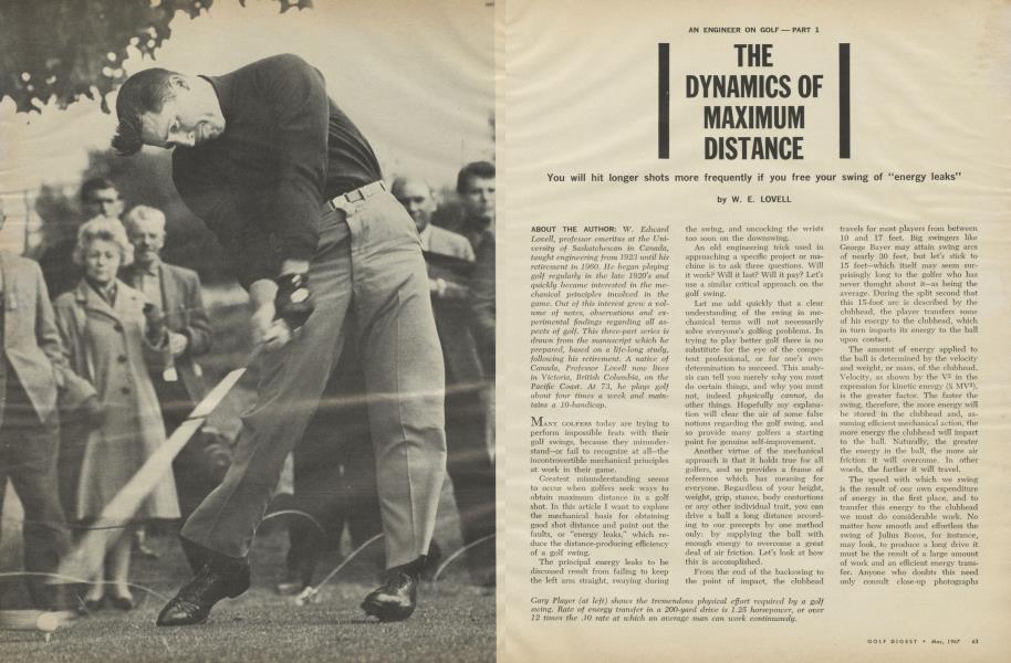 THE DYNAMICS OF MAXIMUM DISTANCE