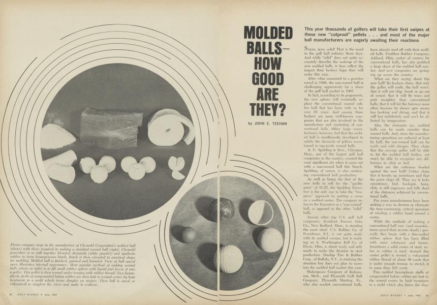 MOLDED BALLS— NOW GOOD ARE THEY?