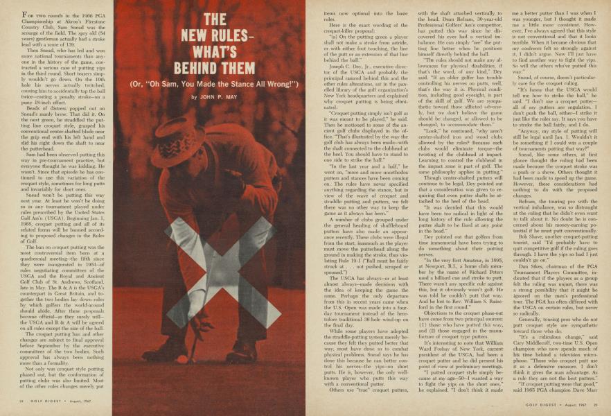 THE NEW RULES-WHAT’S BEHIND THEM