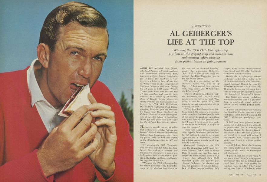 AL GEIBERGER’S LIFE AT THE TOP