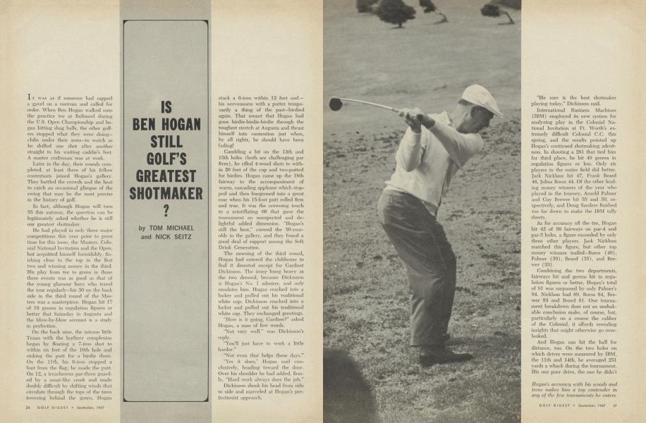 IS BEN HOGAN STILL GOLF’S GREATEST SHOTMAKER