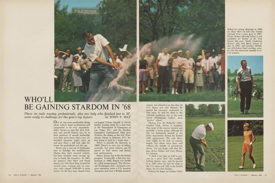 WHO’LL BE GAINING STARDOM IN ’68