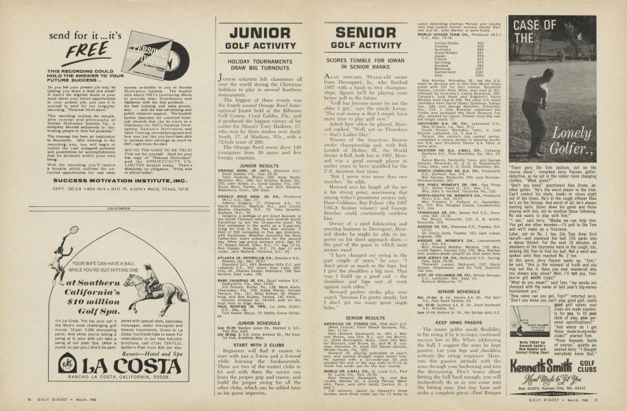 SENIOR GOLF ACTIVITY