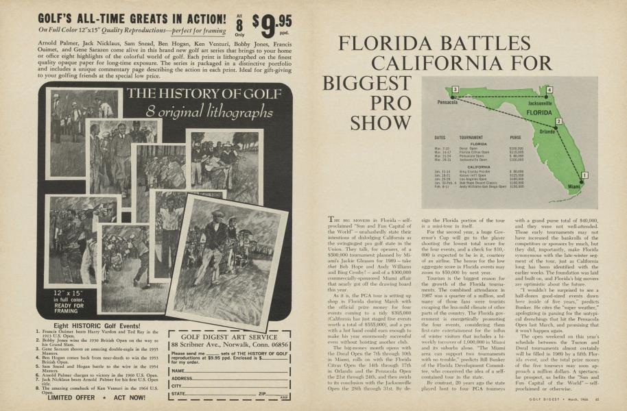 FLORIDA BATTLES CALIFORNIA FOR BIGGEST PRO SHOW