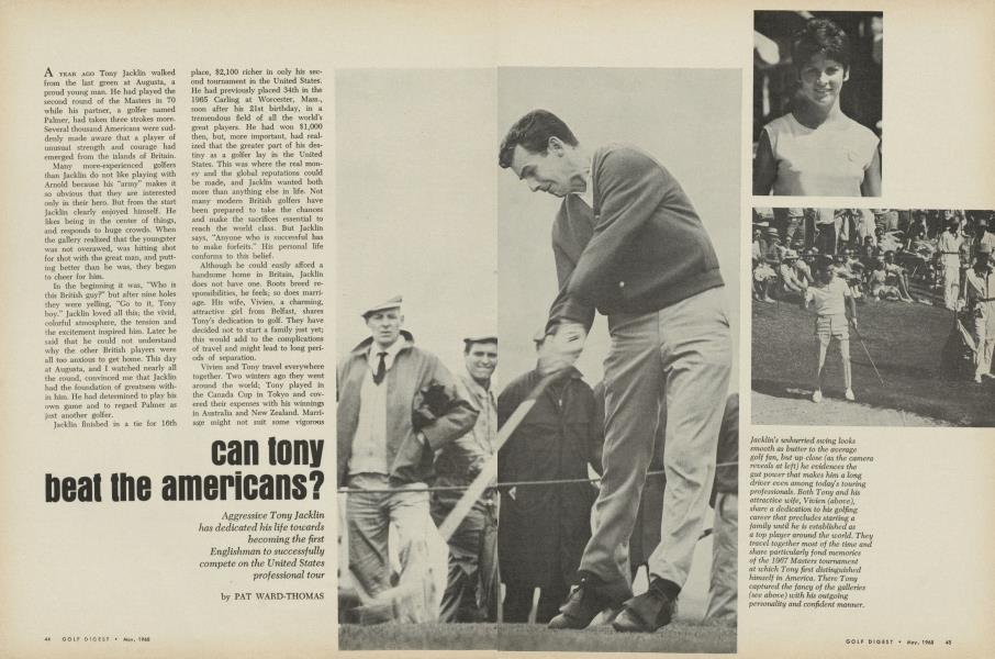 can tony beat the americans?