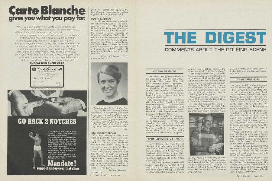 THE DIGEST