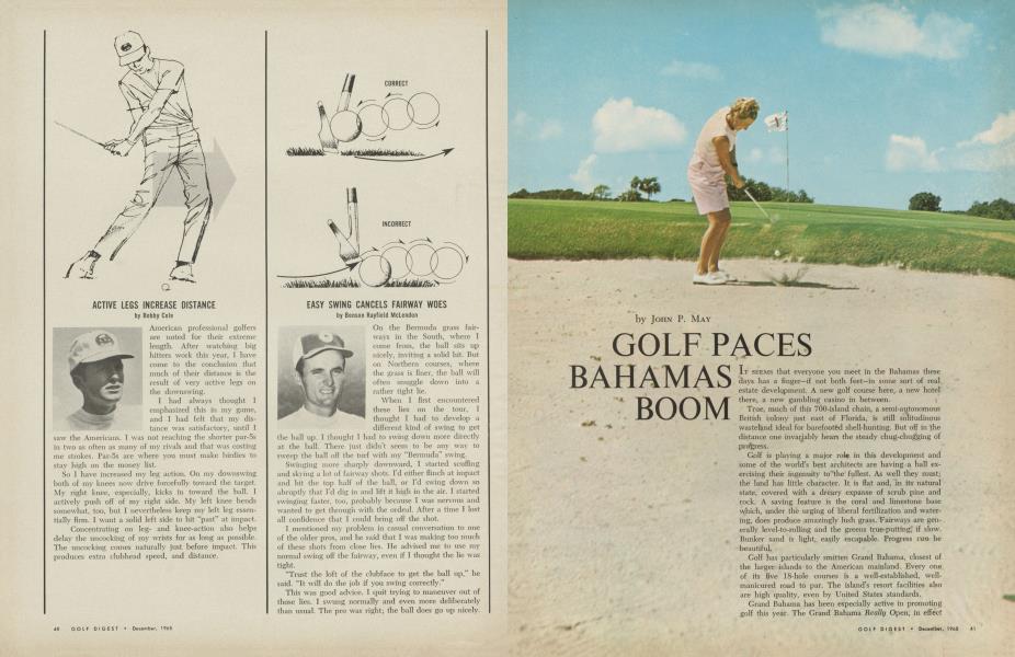 GOLF PACES BAHAMAS BOOM
