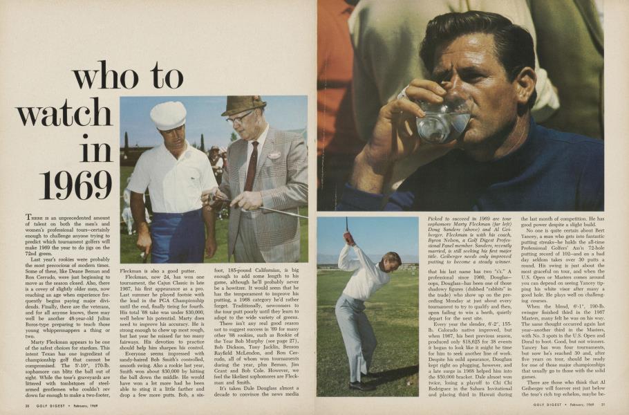 Who to watch in 1969