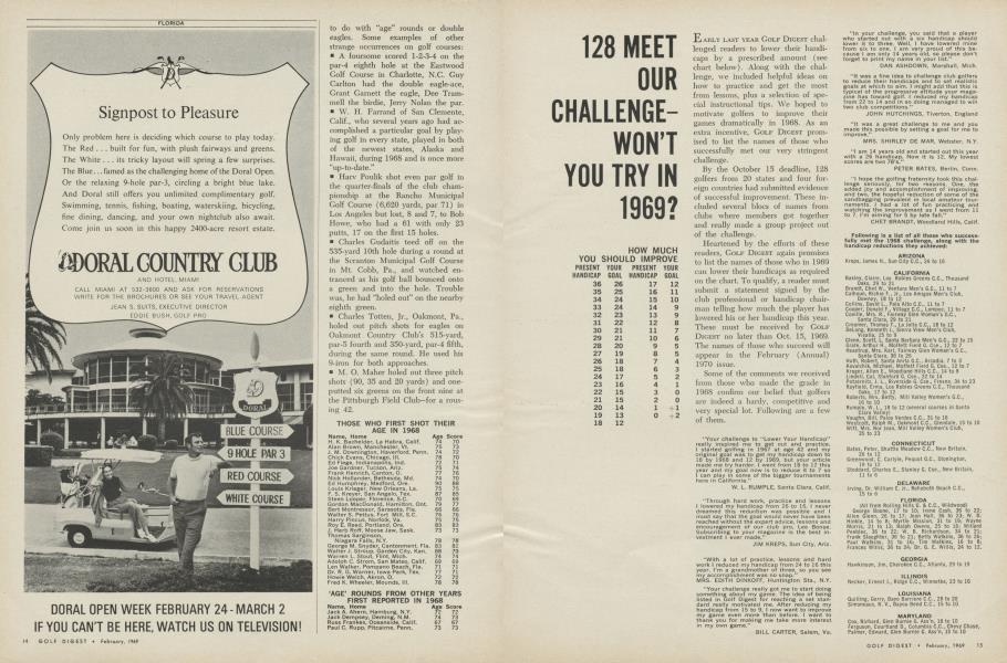 128 MEET OUR CHALLENGE-WON'T YOU TRY IN 1969?