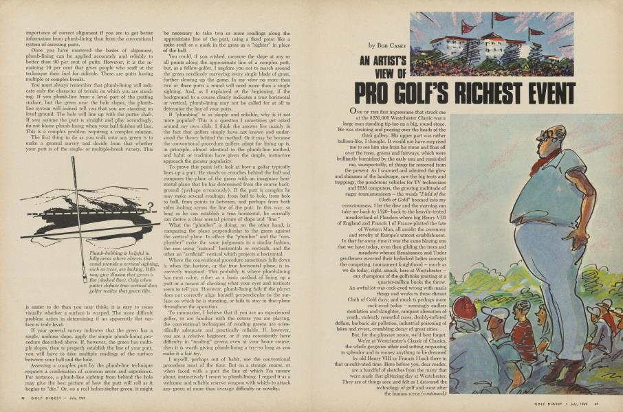 AN ARTISTS VIEW OF PRO GOLF'S RICHEST EVENT