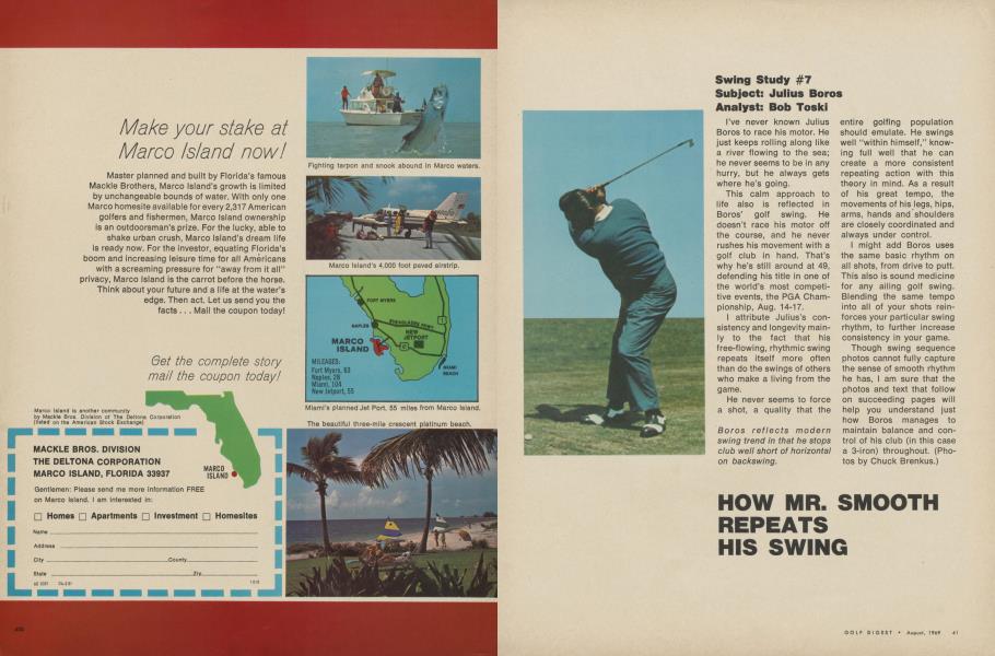 HOW MR. SMOOTH REPEATS HIS SWING