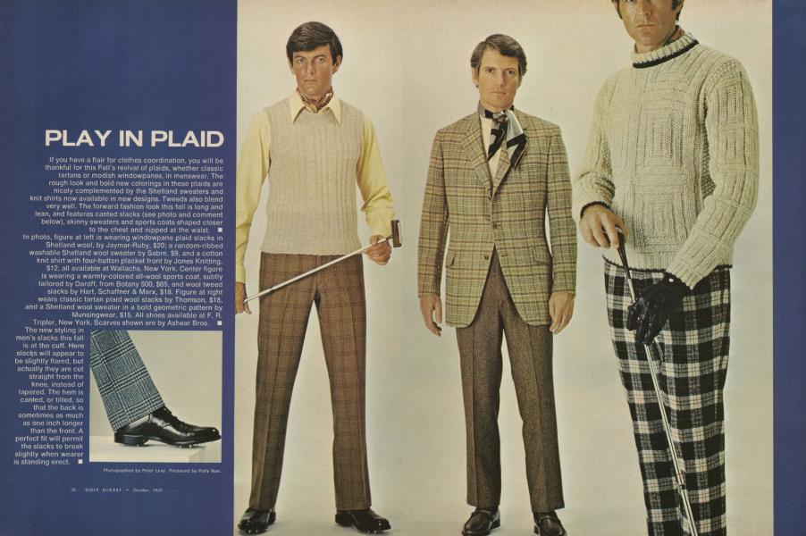 PLAY IN PLAID