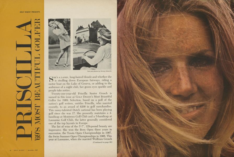 PRISCILLA ’69’S MOST BEAUTIFUL GOLFER