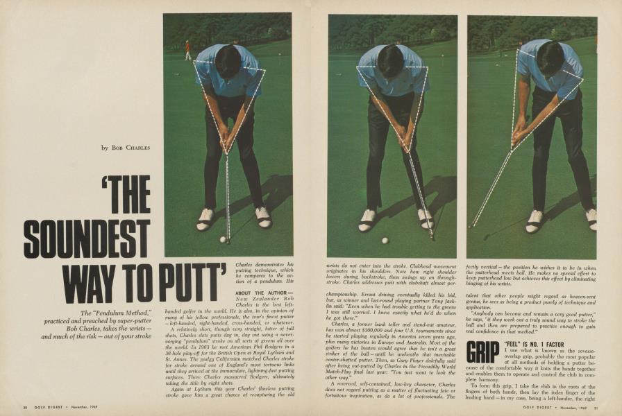 'THE SOUNDEST WAY TO PUTT'