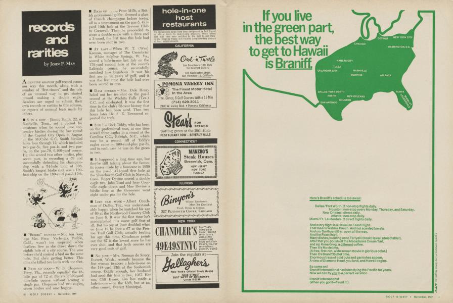 Records and rarities