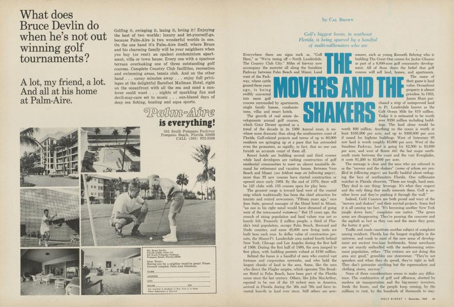 The movers and the shakers