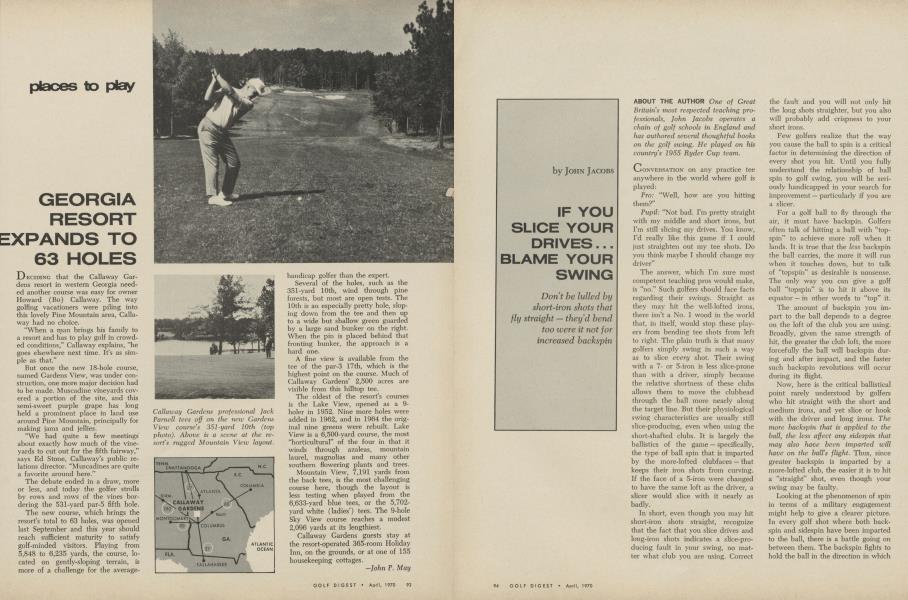 Georgia resort expands to 63 holes