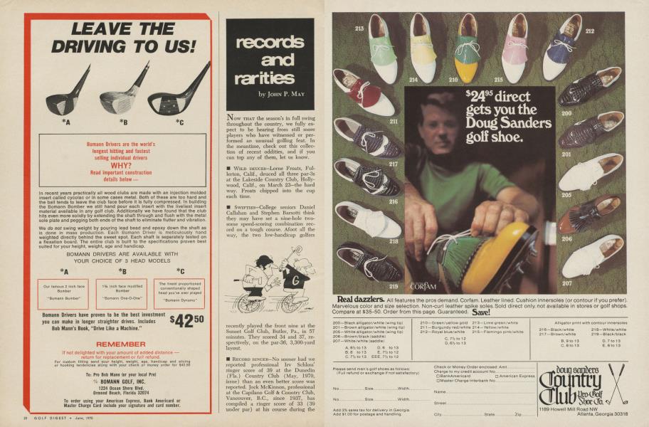 Records and rarities