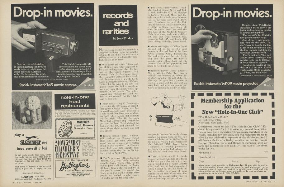 Records and rarities