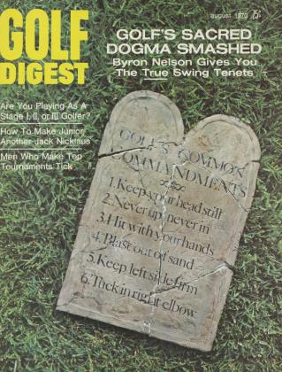 AUGUST 1970 | Golf Digest