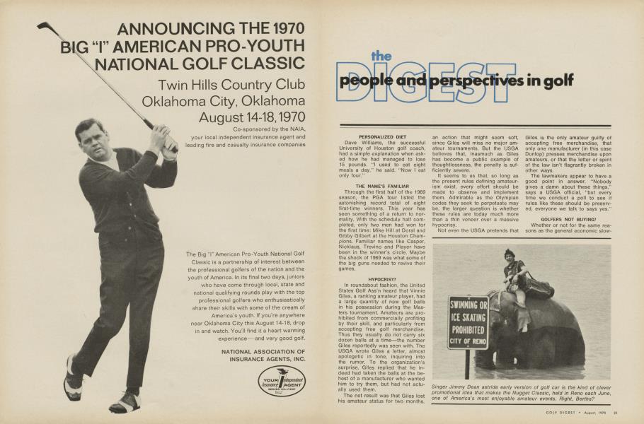The Digest: People and perspectives in golf