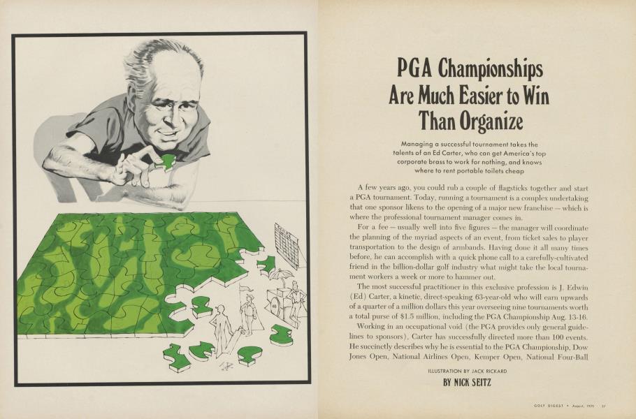 PGA Championships are much easier to win than organize