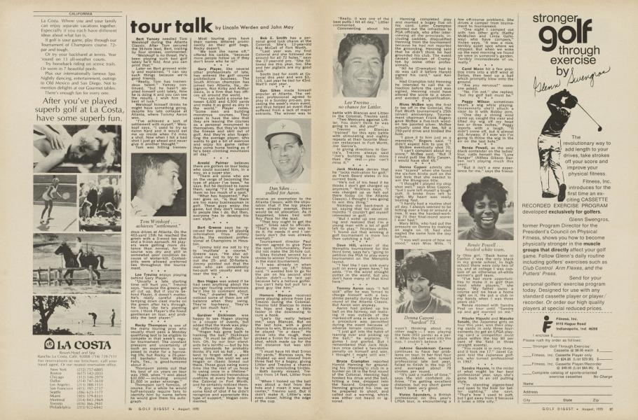 Tour talk