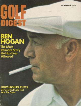 SEPTEMBER 1970 | Golf Digest
