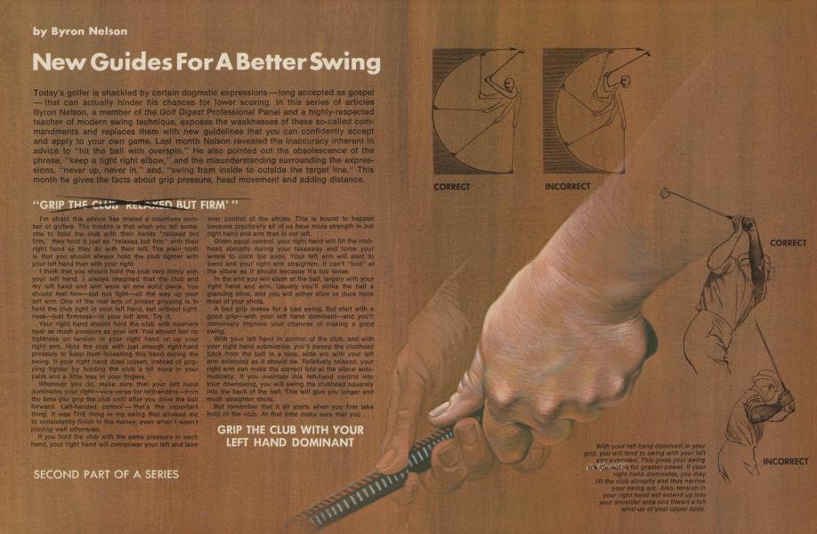 New guides for a better swing