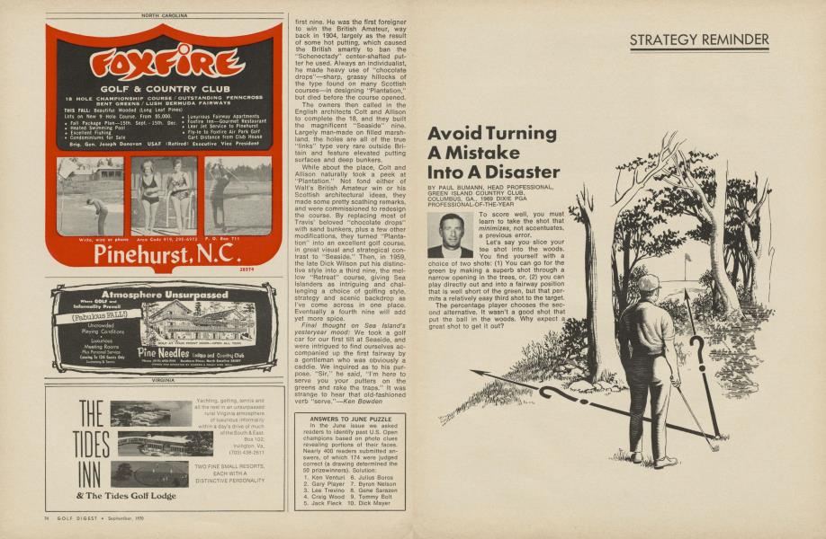 Avoid turning a mistake into a disaster