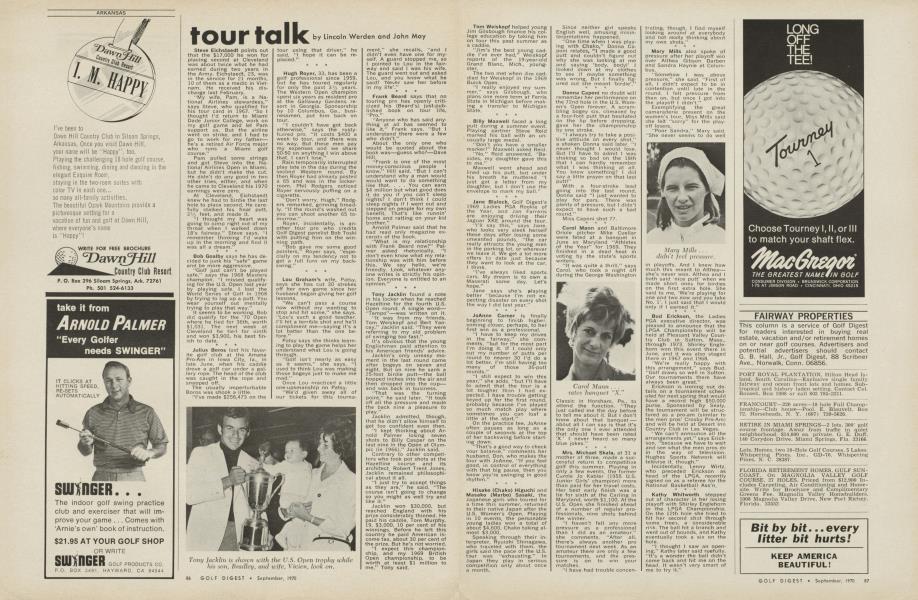 Tour talk
