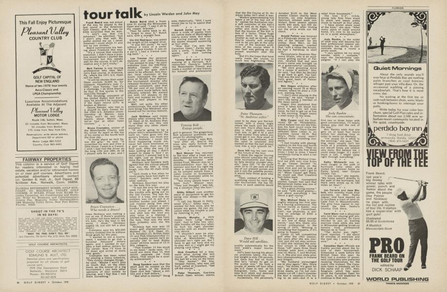 Tour talk