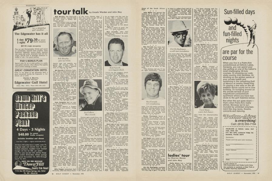 Tour talk