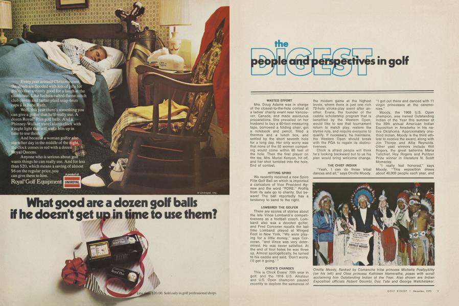 The Digest: People and perspectives in golf