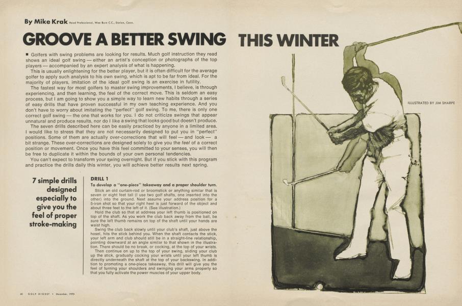 Groove a better swing this winter