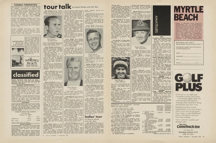 Tour talk