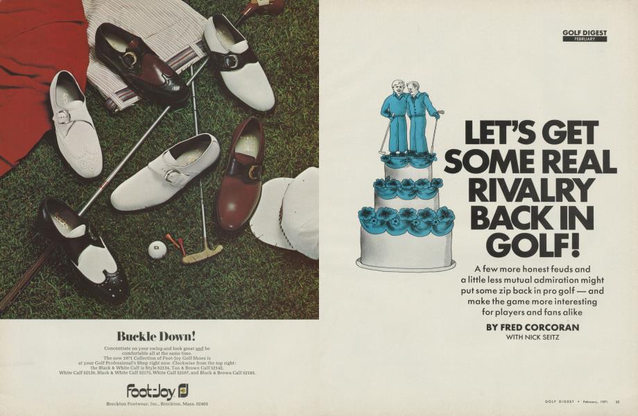 Let's get some real rivalry back in golf!
