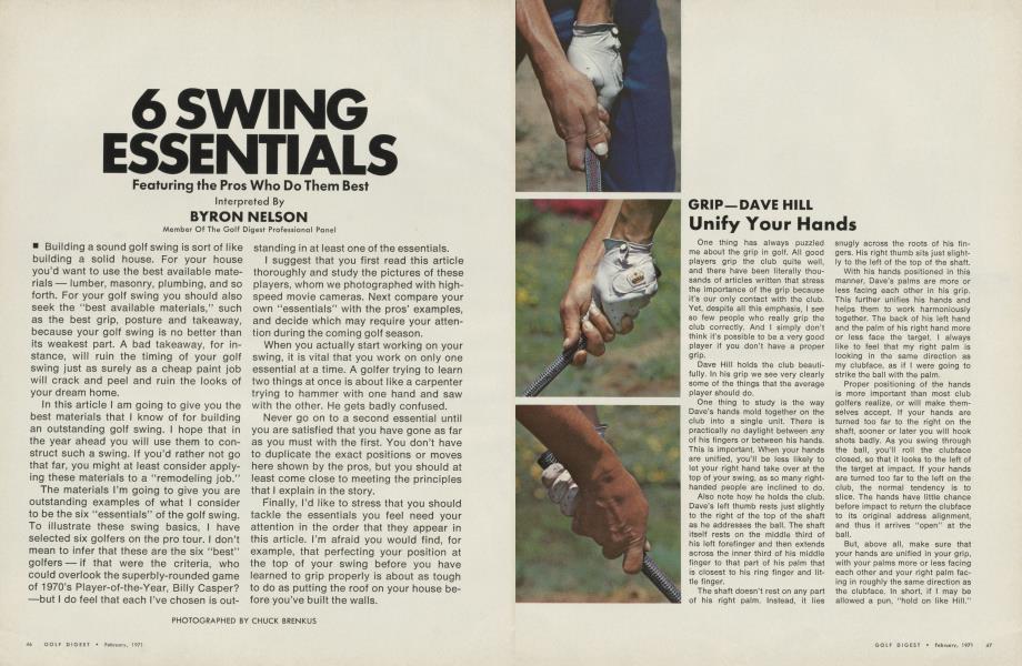 6 Swing essentials