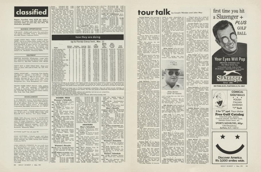 Tour talk