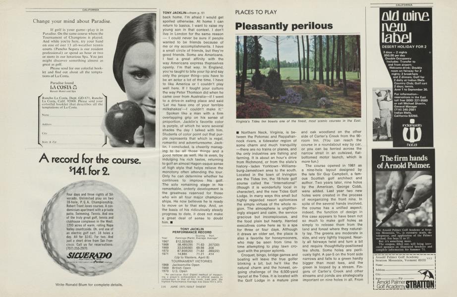 Pleasantly perilous