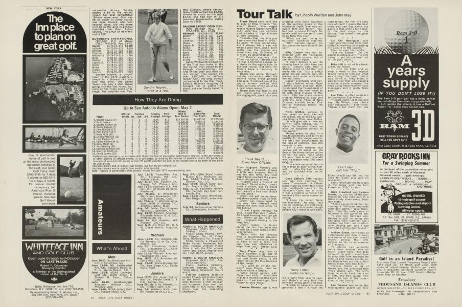 Tour talk