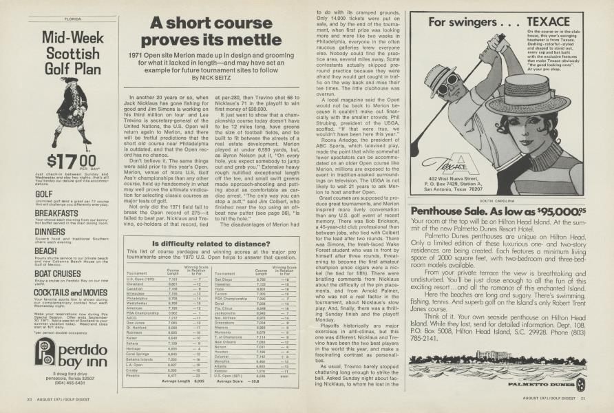A short course proves its mettle