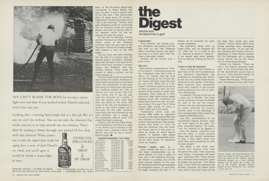 The Digest: People and perspectives in golf